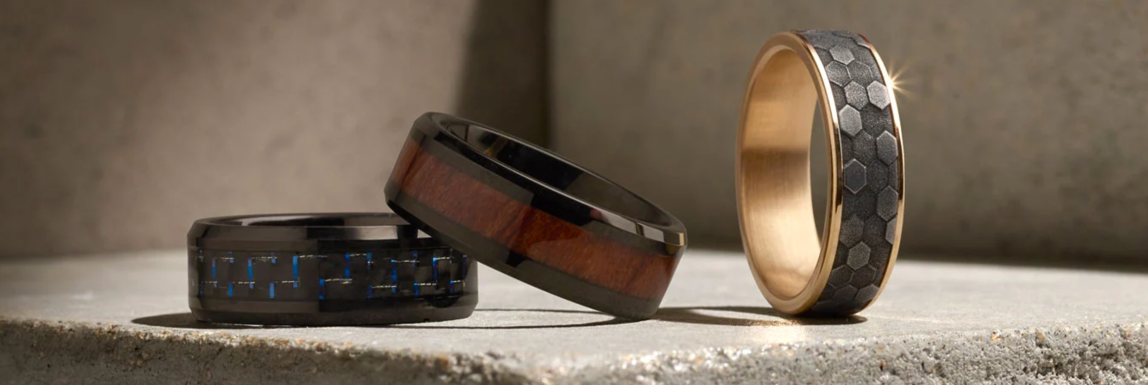 Our Men's Jewelry Collection Wedding Bands, Cuffllinks, and more The Estate Watch And