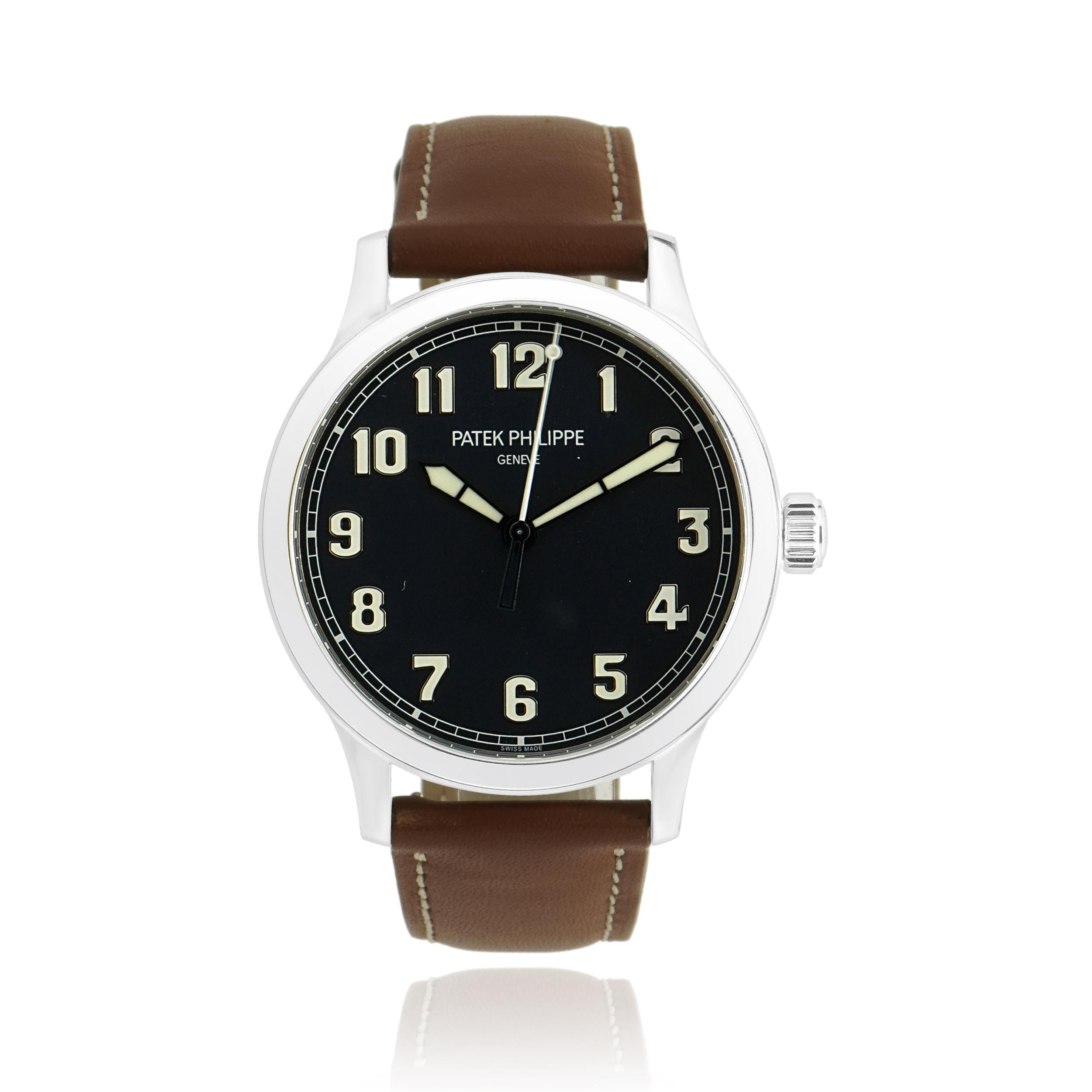 Patek Philippe Stainless Steel Calatrava Pilot “New York