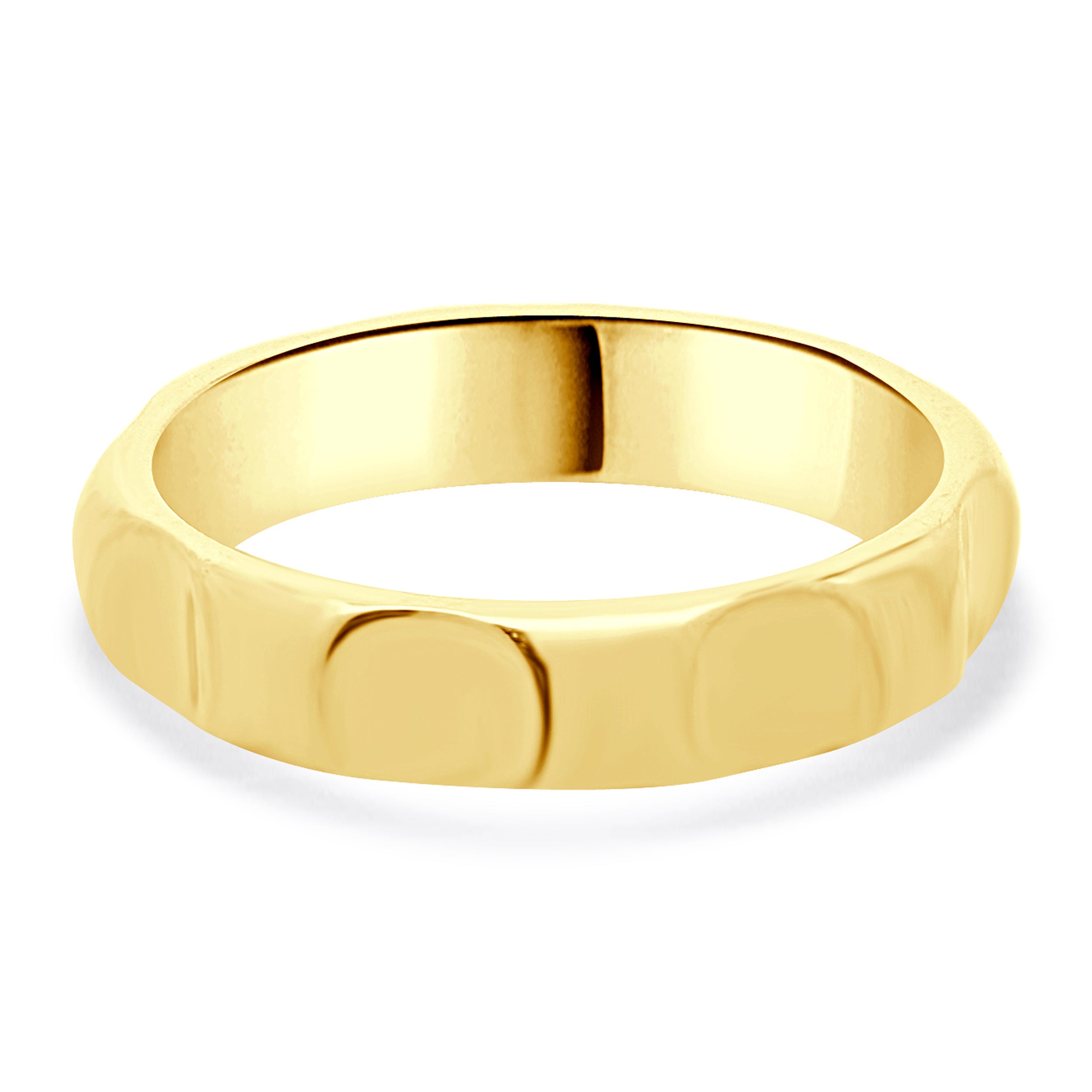 Tiffany & Co. Paloma Picasso 18 Karat Yellow Gold Groove Ring