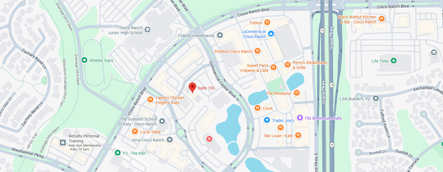Katy Office Location Map