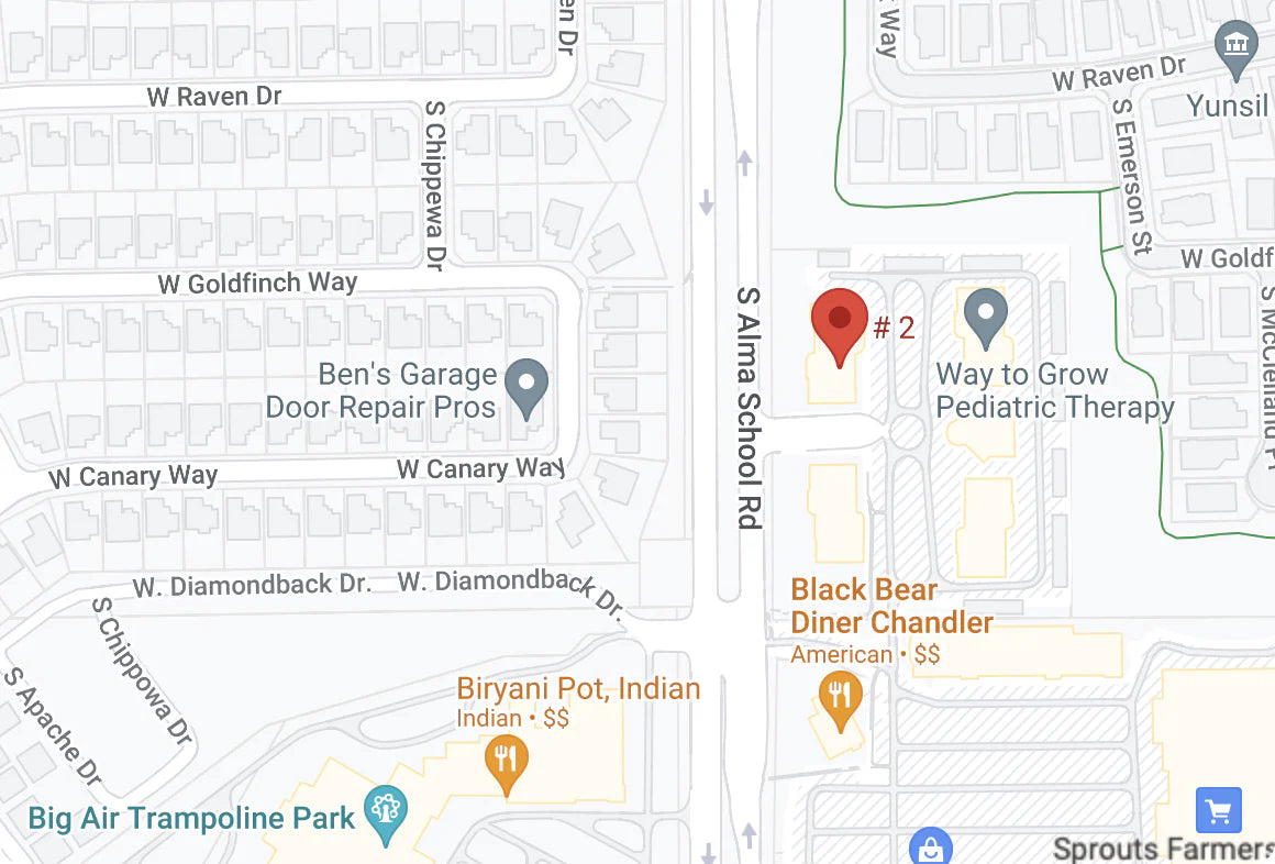South Chandler Office Location Map