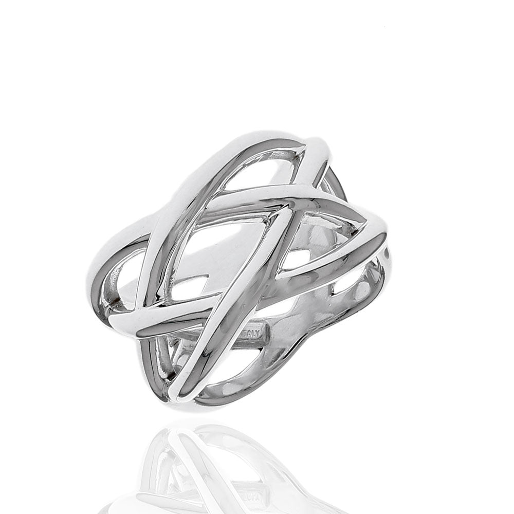Tiffany & Co. Celtic Knot Band in Silver – The Estate Watch And