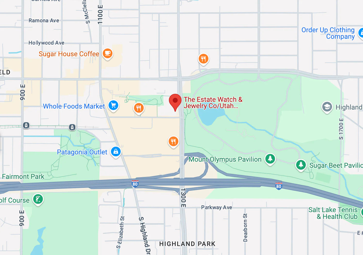 Salt Lake City Office Location Map