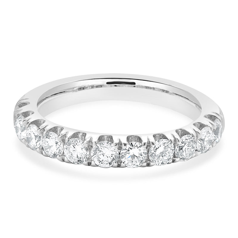 18 Karat White Diamond Station Band