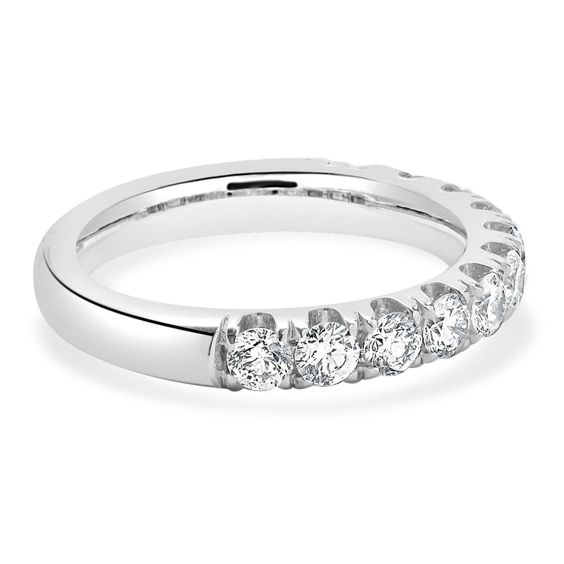 18 Karat White Diamond Station Band