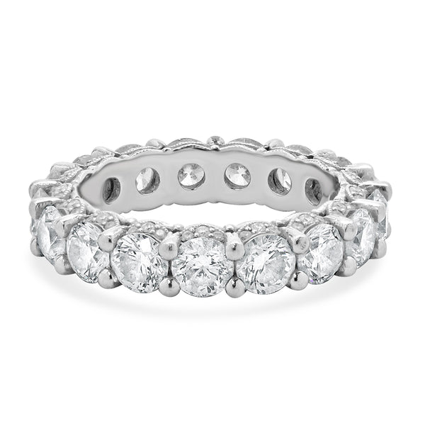 Platinum Diamond Eternity Band