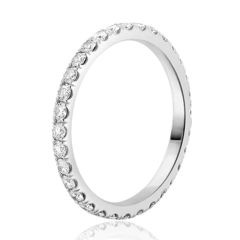 Platinum Diamond Eternity Band