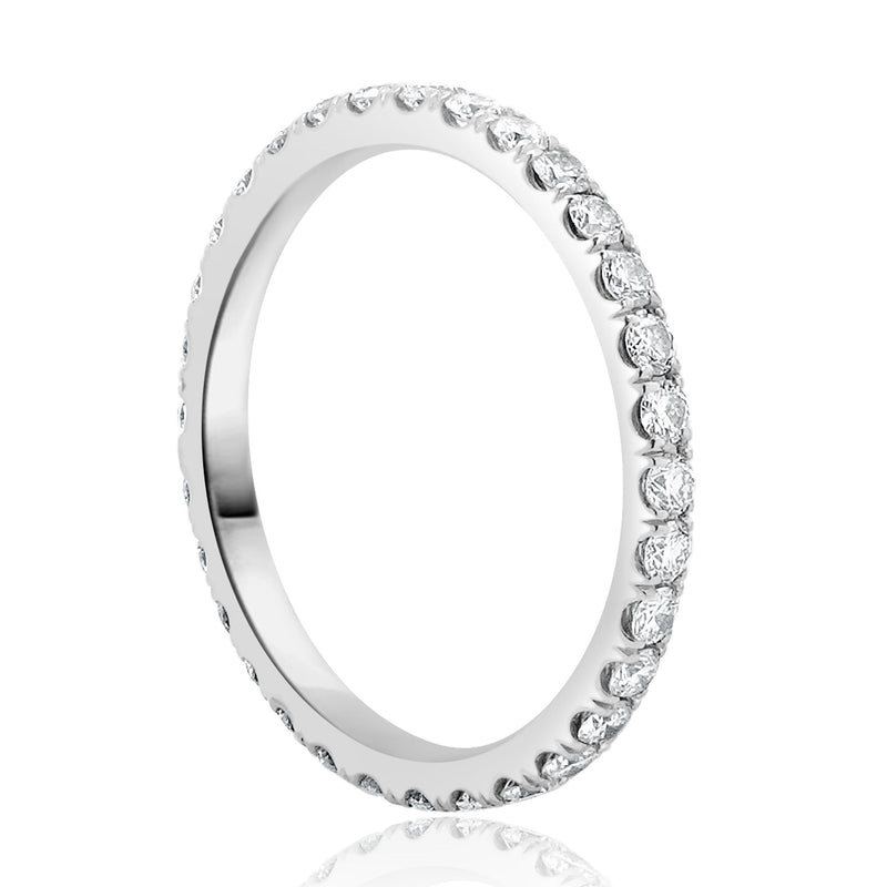 Platinum Diamond Eternity Band