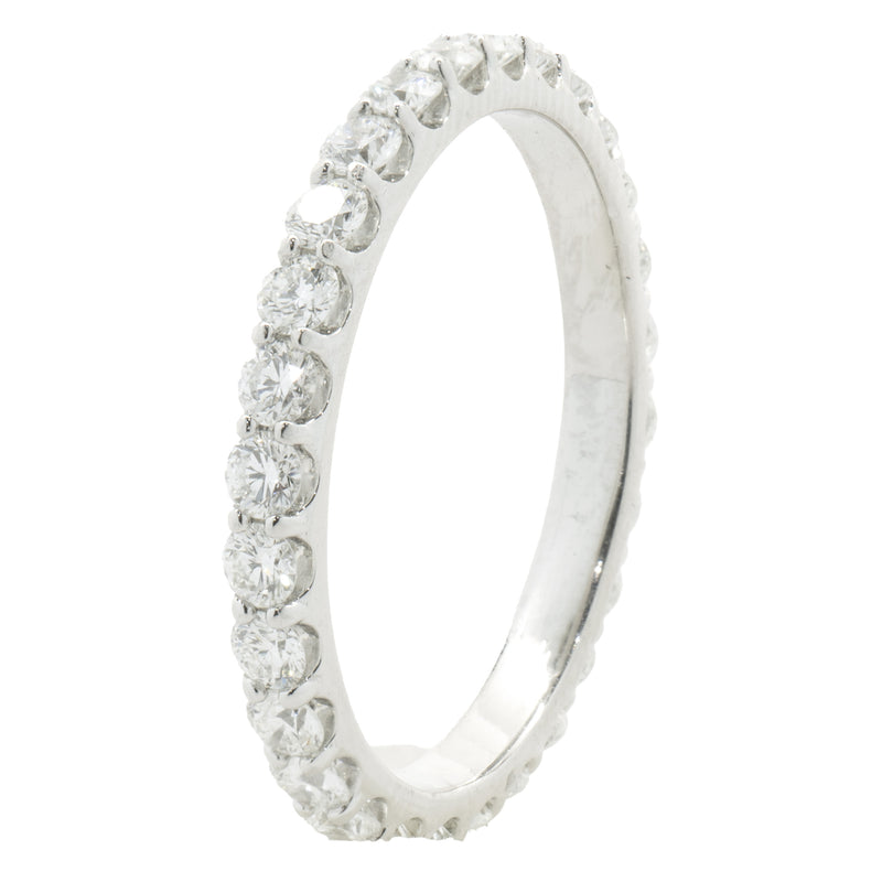 Platinum Diamond Eternity Band