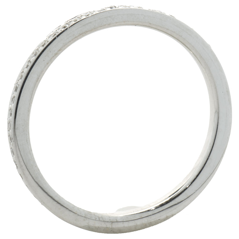 14 Karat White Gold Diamond Eternity Band