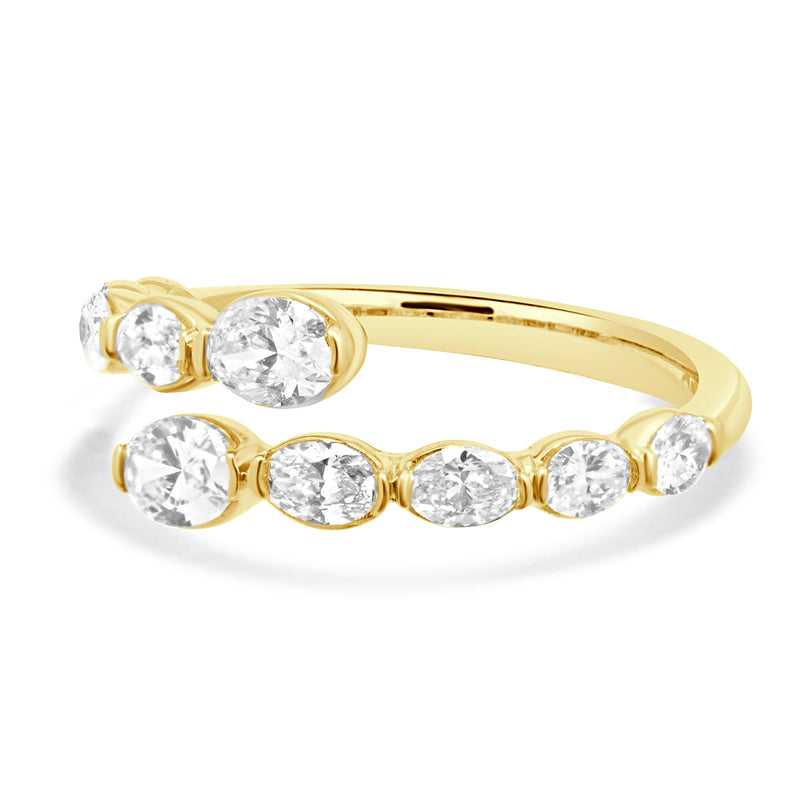 14 Karat Yellow Gold Diamond Ring