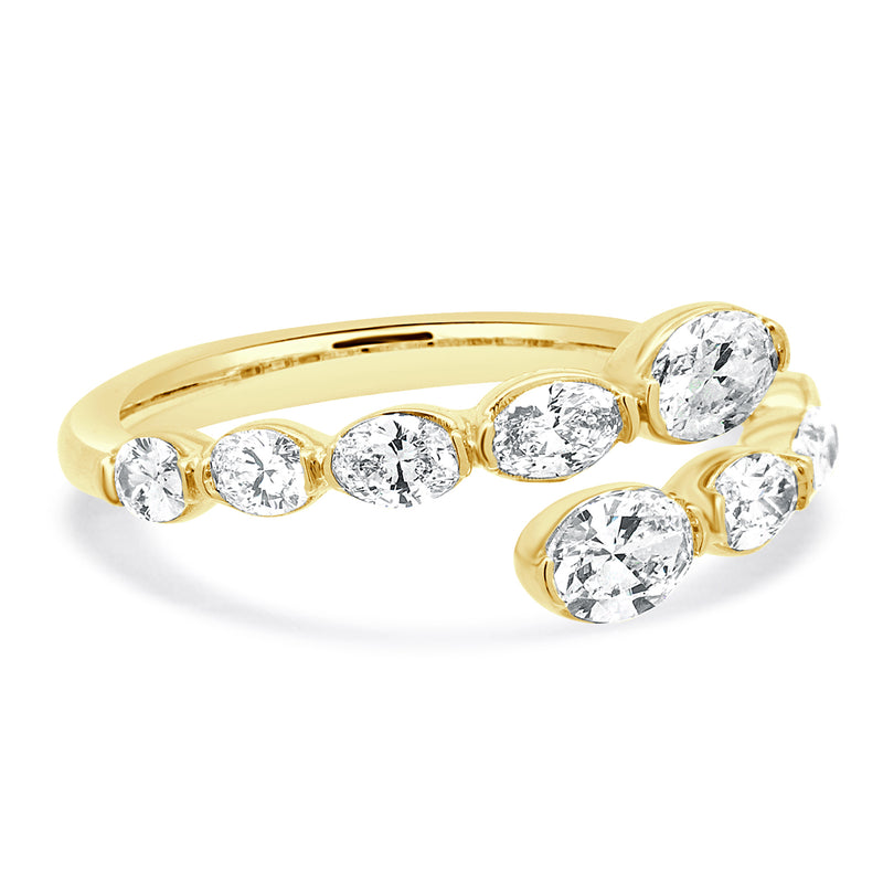 14 Karat Yellow Gold Diamond Ring