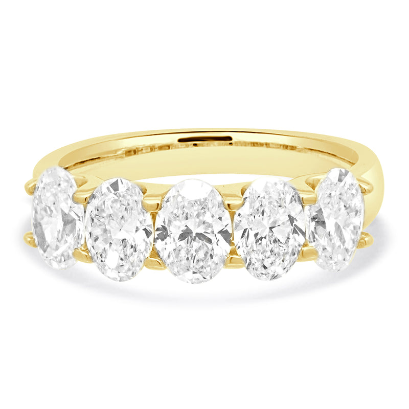14 Karat Yellow Gold Diamond Ring