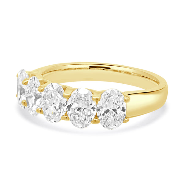 14 Karat Yellow Gold Diamond Ring