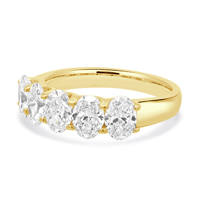 14 Karat Yellow Gold Diamond Ring