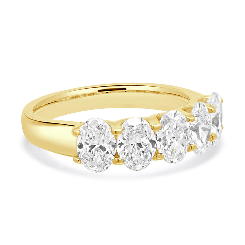 14 Karat Yellow Gold Diamond Ring