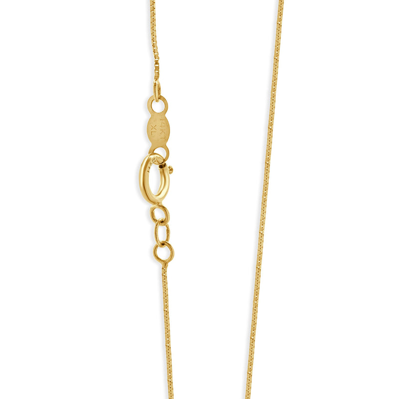 14 Karat Yellow Gold Graduated Diamond Half Circle Necklace