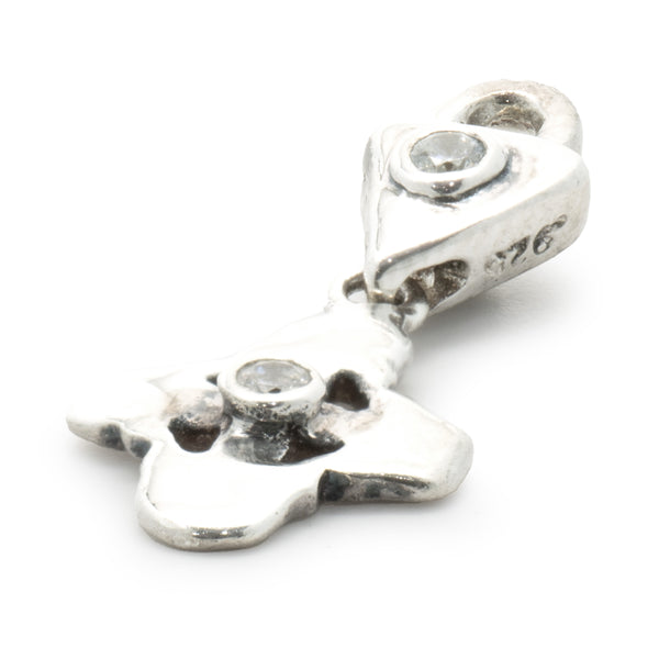 Lee Brevard Sterling Silver Double Maltese Cross Charm