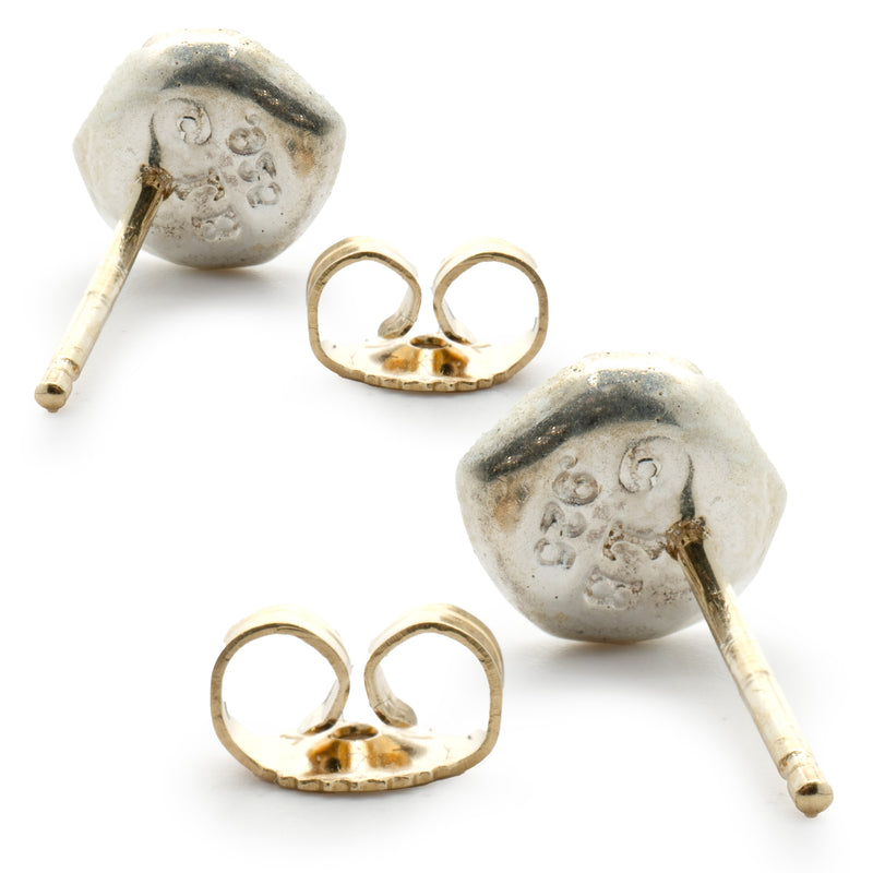 Lee Brevard Sterling Silver Star Stud Earrings