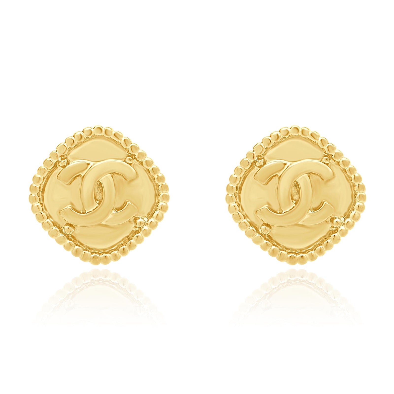 ゴージャス&エレガント◆送料込♪【CHANEL】24AW ピアス 2色展開 すぐ届く！【CHANEL】ピアス メタル & ストラス ゴールド 2色