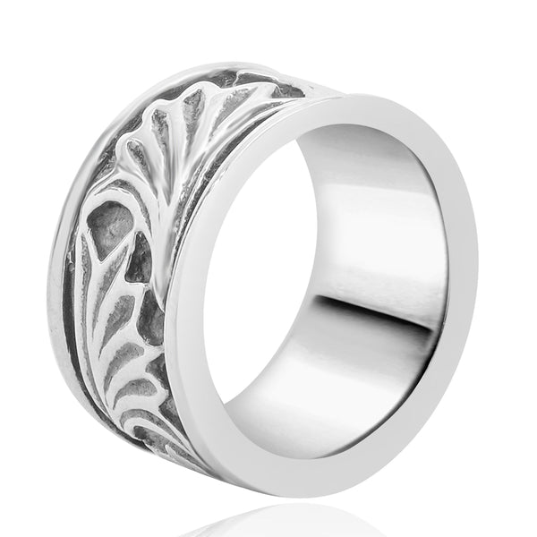 Mignon Faget Sterling Silver Acanthus Ring