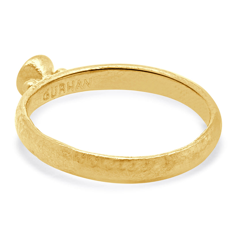Gurhan 24 Karat Yellow Gold Diamond Prism Collection Ring
