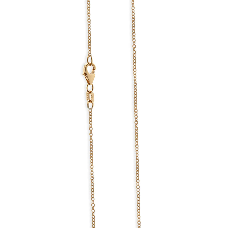 Effy 14 Karat Rose Gold Pink Opal and Diamond Heart Necklace