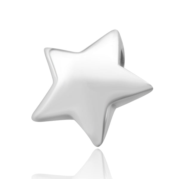 James Avery Sterling Silver Puffed Star Pendant