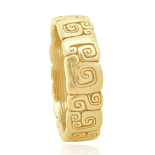 Alex Sepkus 18 Karat Yellow Gold Js Garden Band