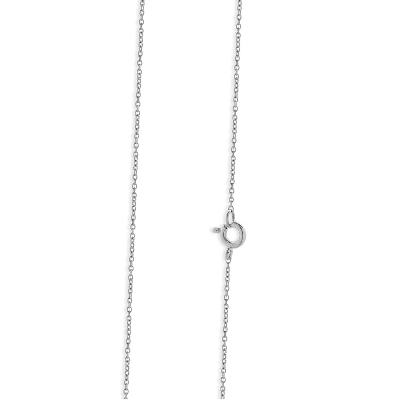 Michael Beaudry Platinum Diamond Infinity Crossover Necklace