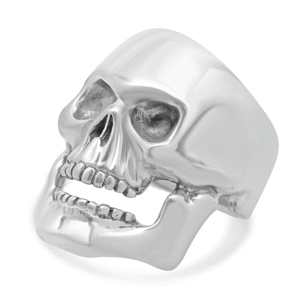 DCS Sterling Silver Chunky Skull Ring