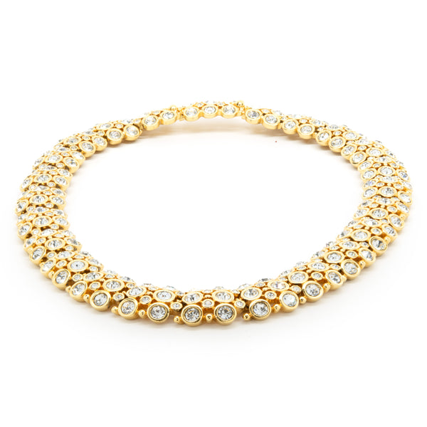 Swarvoski Crystal Collar and Earring SET