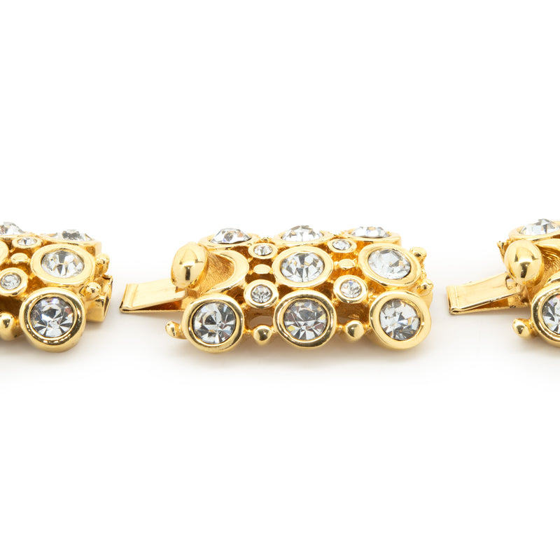 Swarvoski Crystal Collar and Earring SET