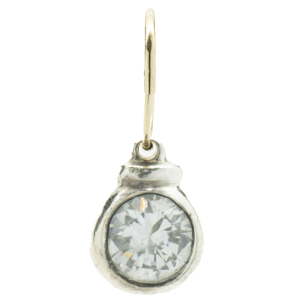 Lee Brevard Sterling Silver Tiny Luna Charm