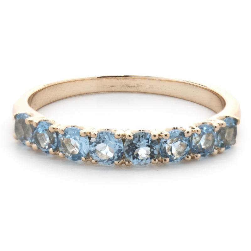 14 Karat Rose Gold Apatite Ring