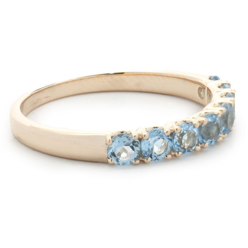 14 Karat Rose Gold Apatite Ring