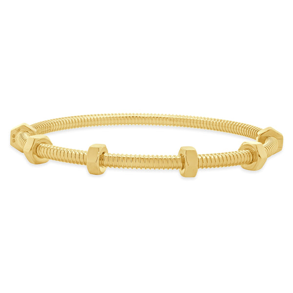 Cartier 18 Karat Yellow Gold ECrou De Cartier Bracelet