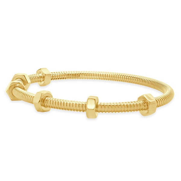 Cartier 18 Karat Yellow Gold ECrou De Cartier Bracelet
