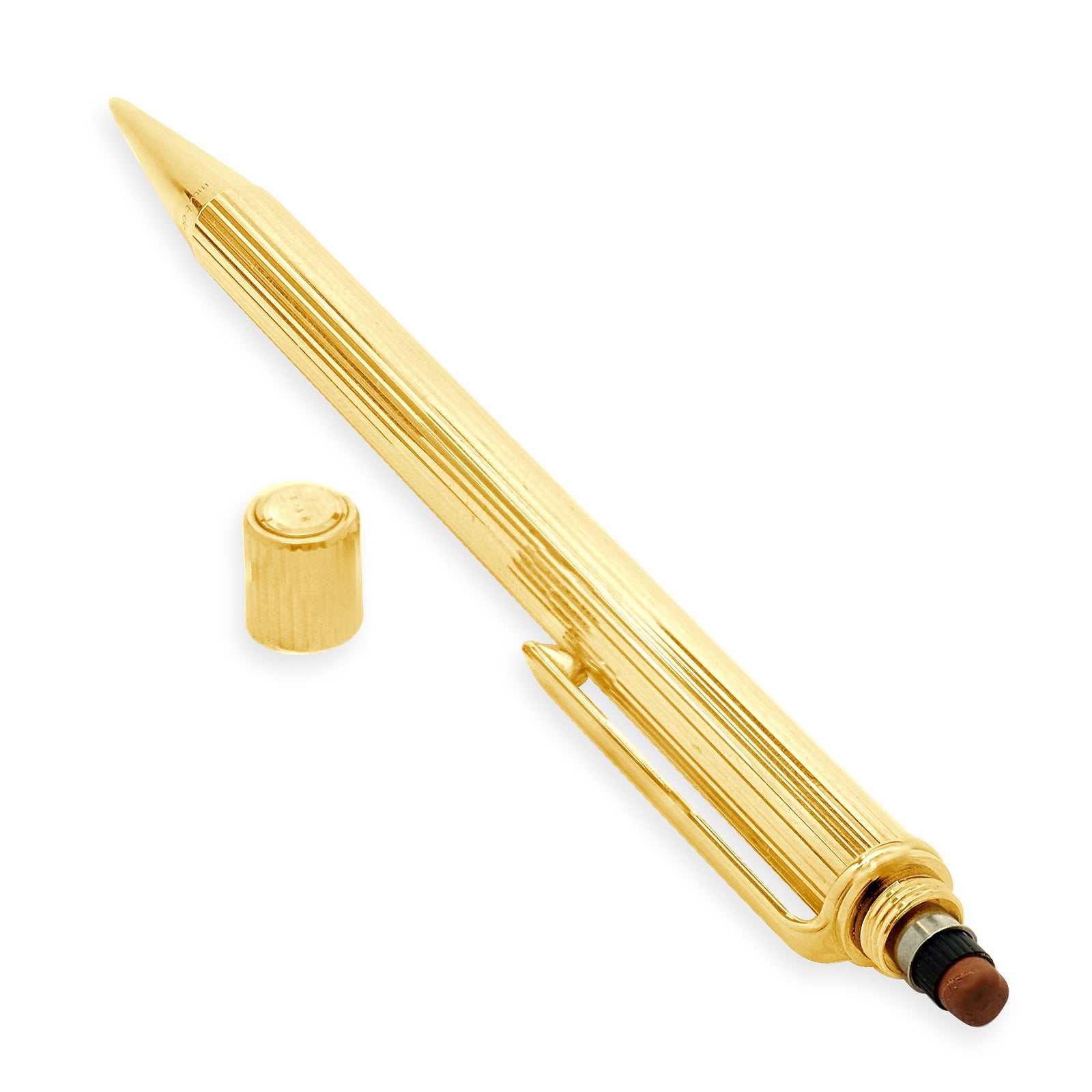 Must de Cartier Gold Plated Pencil – The Estate Watch And Jewelry