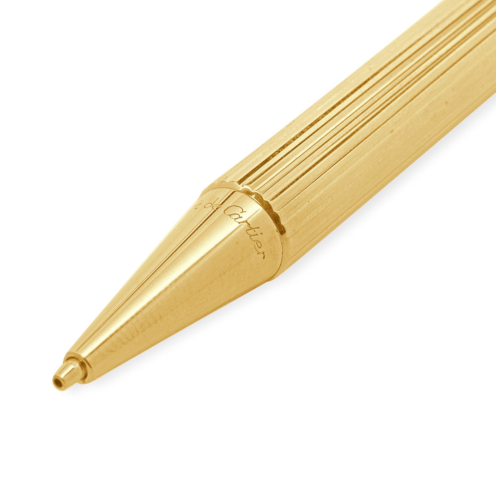 Must de Cartier Gold Plated Pencil – The Estate Watch And Jewelry