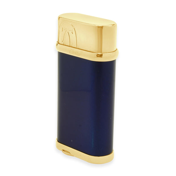 Cartier Gold Vermeil Logo Gas Lighter