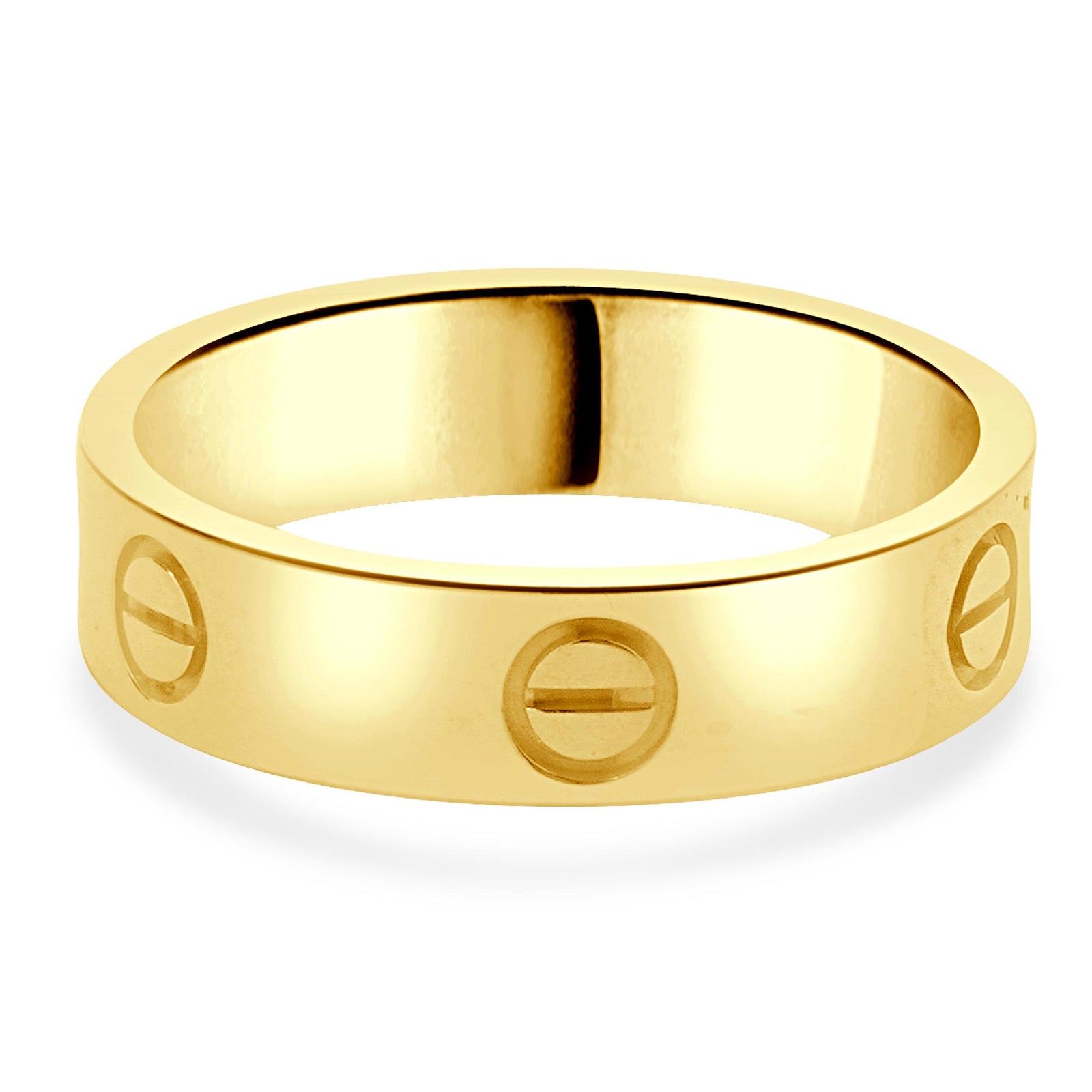 Cartier 18K ゴールドリング サイズ50 10号 Cartier 18 Karat Yellow Gold Love Ring – The Estate Watch And