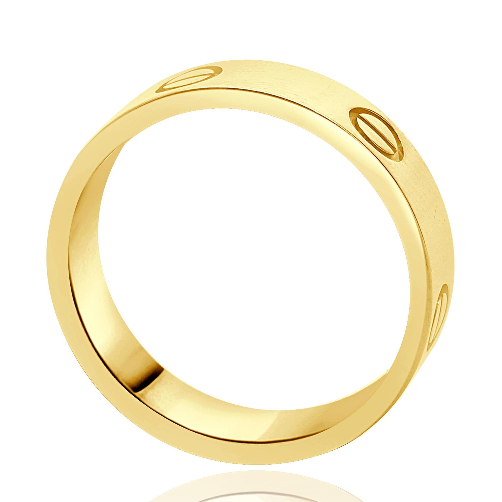Cartier 18 Karat Yellow Gold Love Ring – The Estate Watch And