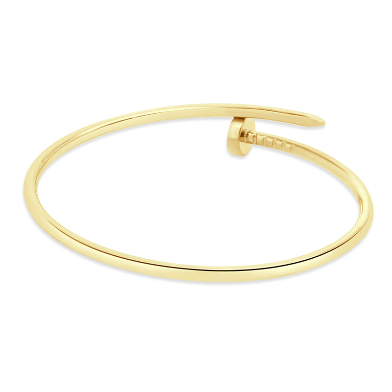 18 Karat Yellow Gold Juste Un Clou Bracelet