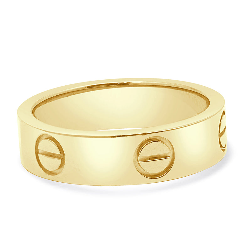 Cartier 18 Karat Yellow Love Band