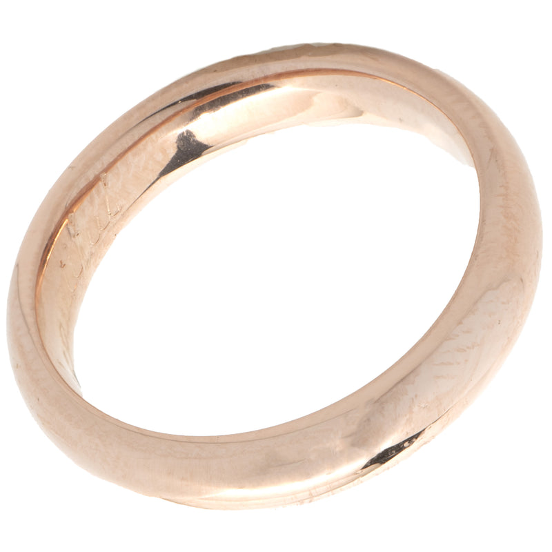 14 Karat Rose Gold 4MM Band