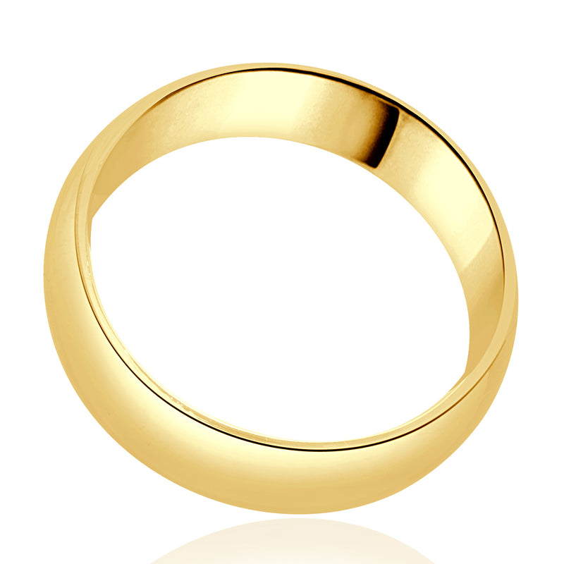 18 Karat Yellow Gold 6MM Band