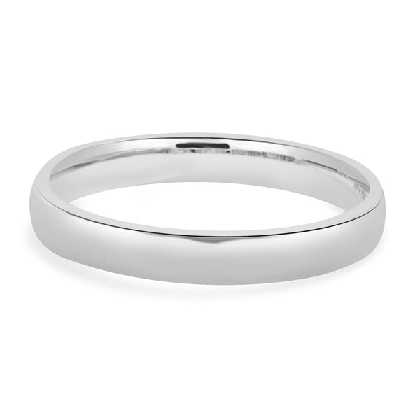 14 Karat White Gold 3MM Band