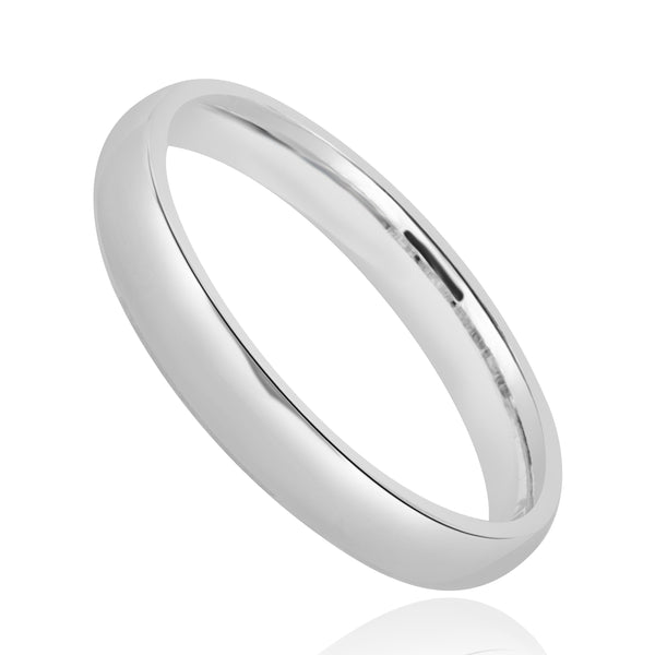 14 Karat White Gold 3MM Band