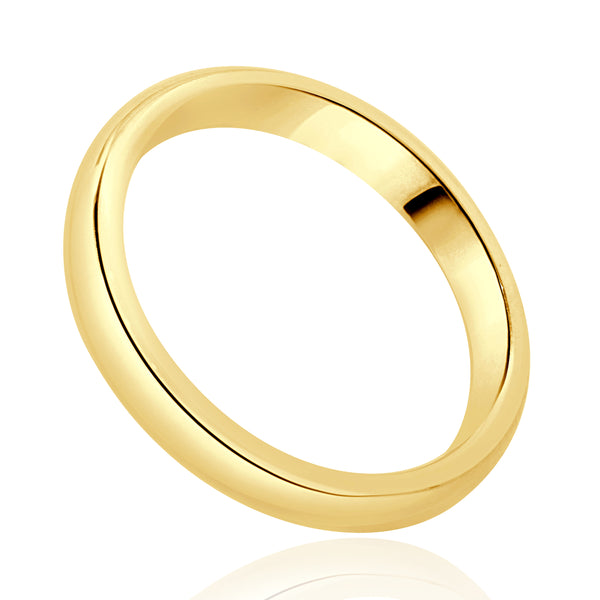 18 Karat Yellow Gold 3MM Band